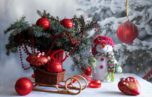 Зима новый год