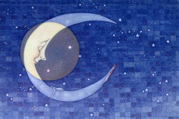 . Художник : Arlene Graston в ночь лунное