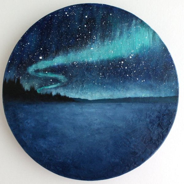 Красивые пейзажи в круге