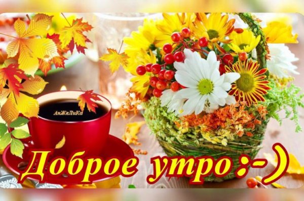 Доброго осеннего утра и хорошего дня