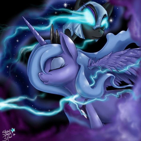 Луна и Найтмер Мун Противостояние