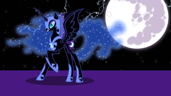 Милая пони Дружба это чудо Найтмер Мун
