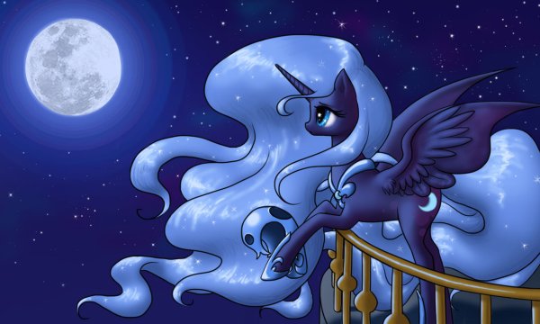 Принцесса Луна и Лунная пони