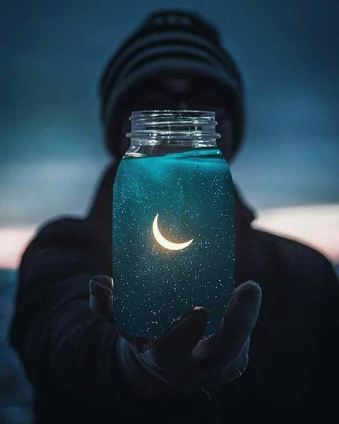 Космос в банке арт