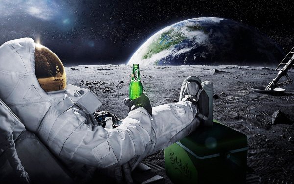 Carlsberg космос космонавт