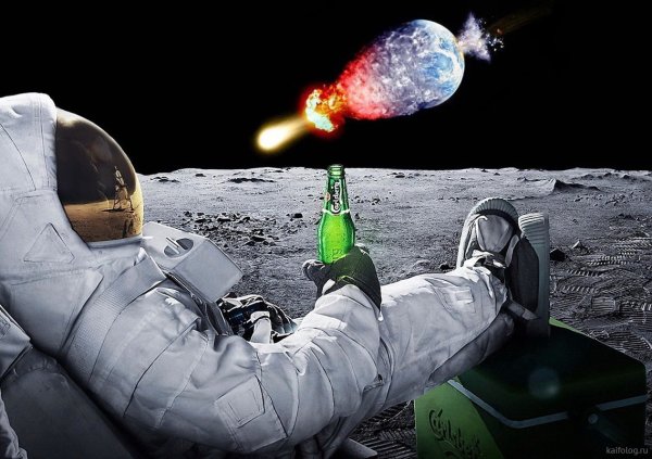 Космонавт Carlsberg