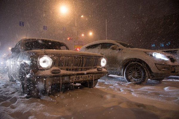 Ростов снегопад 2014