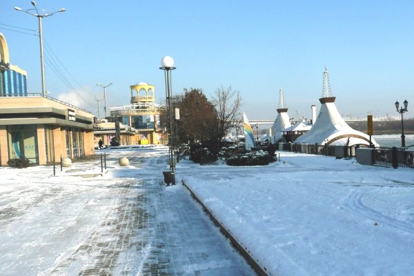 Ростов набережная зима