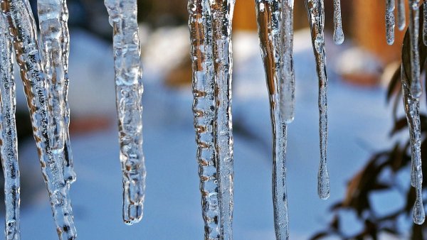 Красивые сосульки