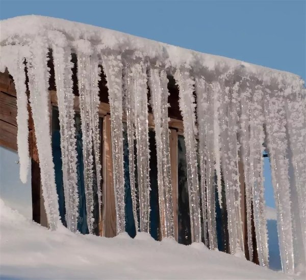 Большие сосульки