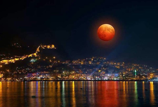 Вечерняя Аланья Турция