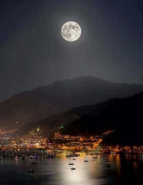 Мармарис старый город ночь