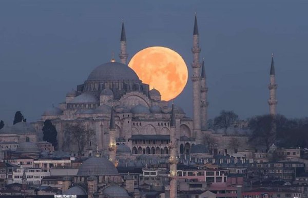 Мечеть Стамбул Луна