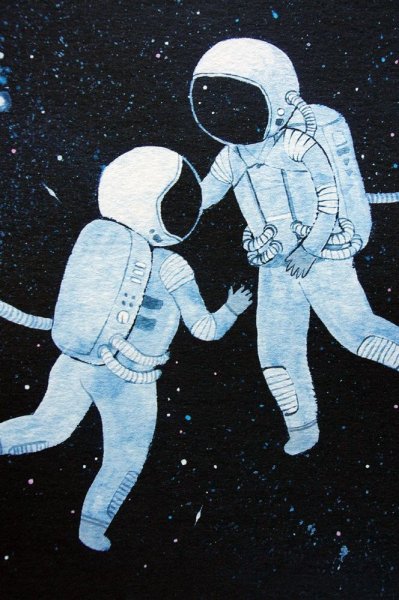 Рисунок на тему космос
