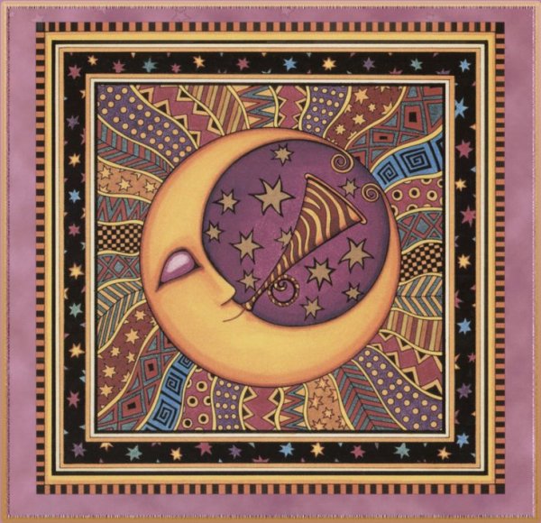 Дэн Моррис картины солнце и Луна