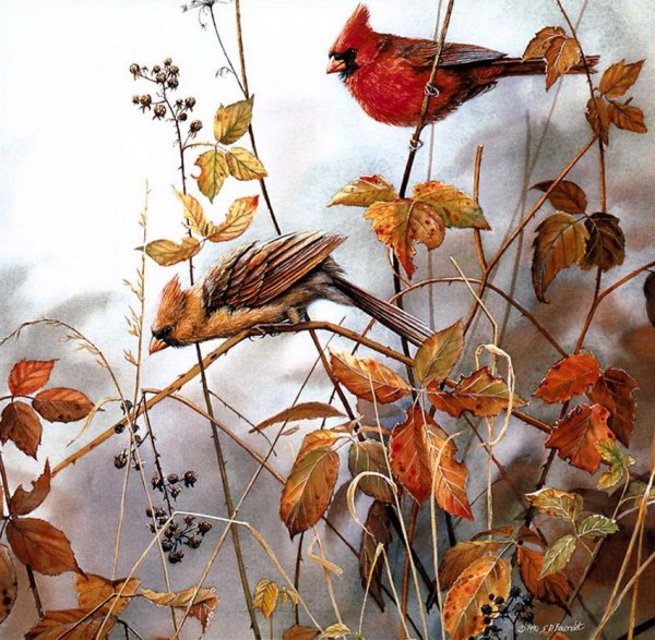 Сьюзен Бордет художник осень