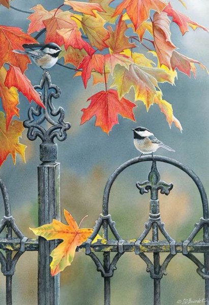 Пенье птиц... Художница Сьюзен Бордет