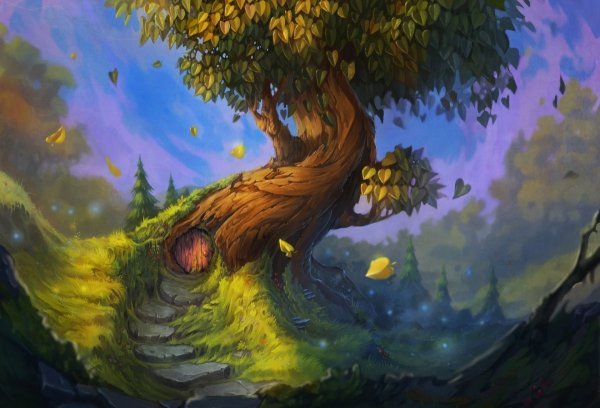 Волшебное сказочное дерево