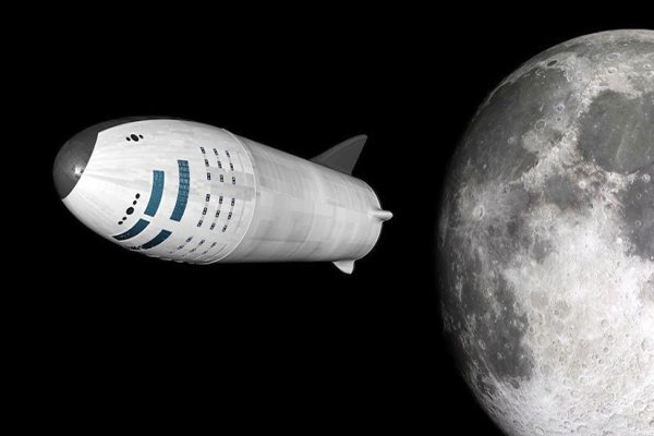 Ракета SPACEX Moon