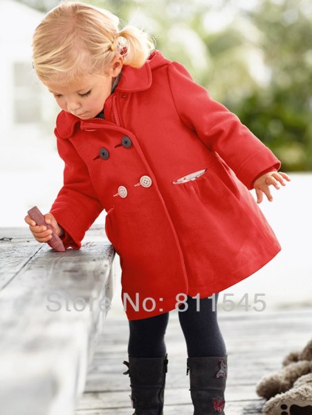 Фасон детского пальто