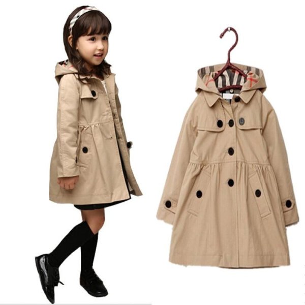 Тренч для девочки 7 лет