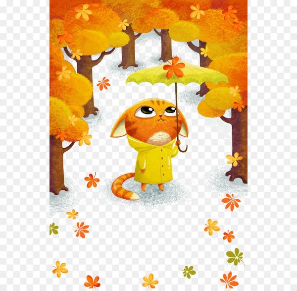 Осенние иллюстрации