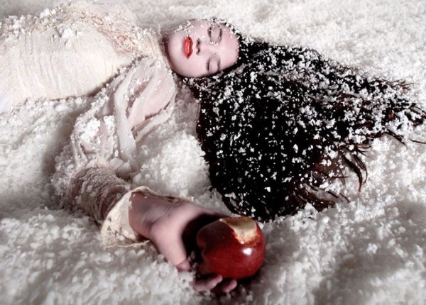 Фотосессия на снегу