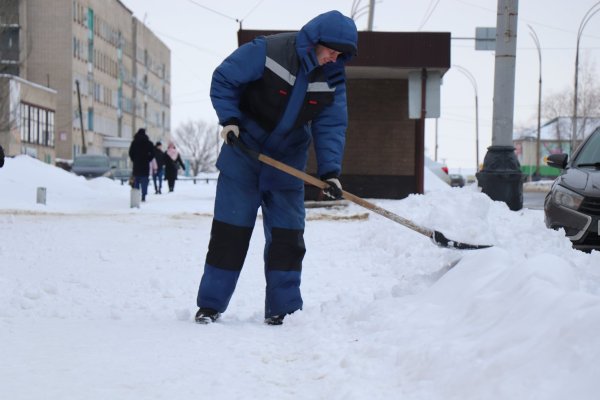 Уборка территории от снега