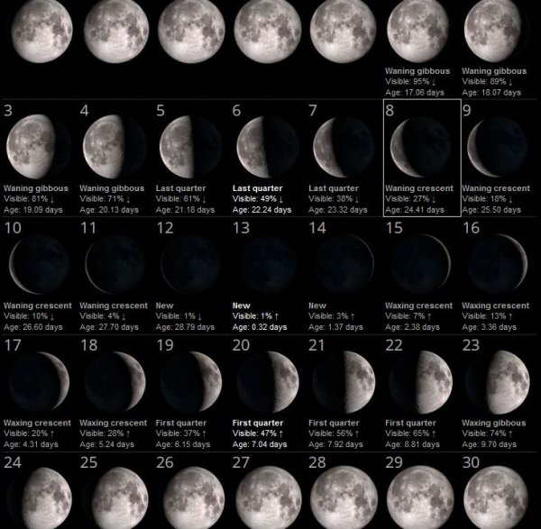 Фаза Луны 10.01.22