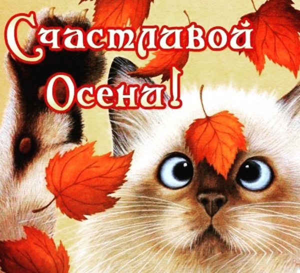 Поздравление с началом осени