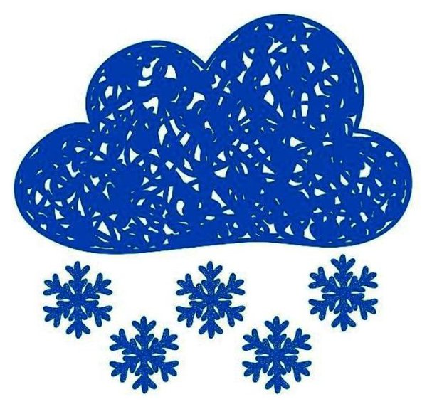 Тучка со снегом