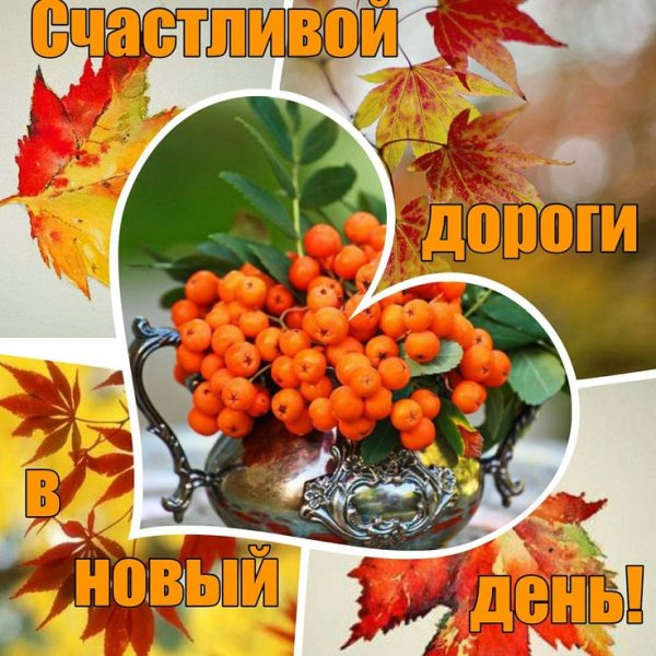 Доброго осеннего понедельника