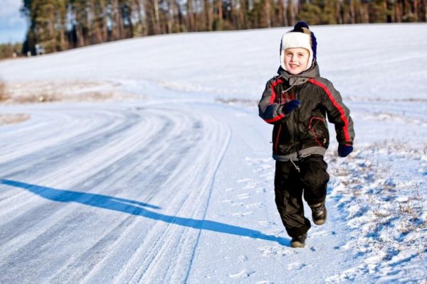 Зимняя дорога для детей