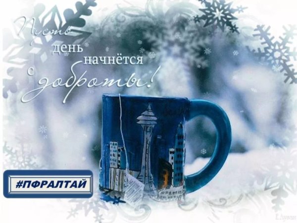 Прекрасного снежного утра и отличного настроения