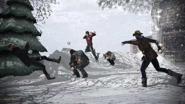 Игры со снегом