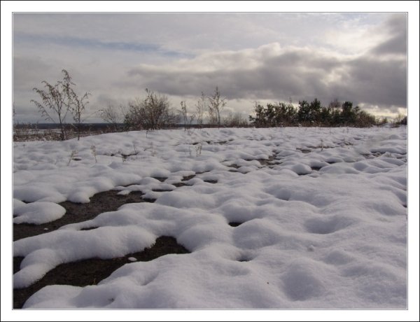 Тает снег в полях