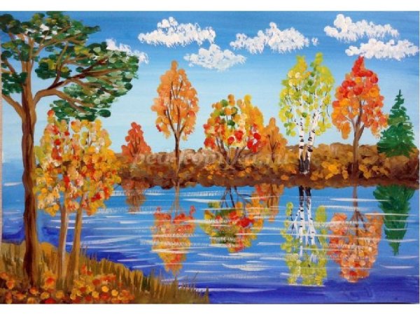 Рисование осень