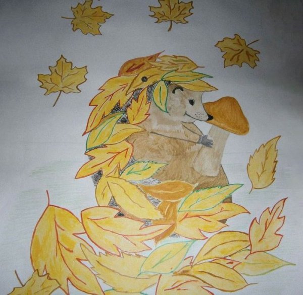Рисунки на осенний бал в школу