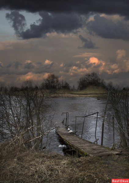 Вечер в деревне