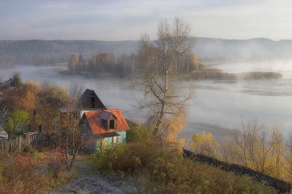 Поздняя осень в деревне