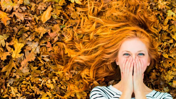 Девушка осень