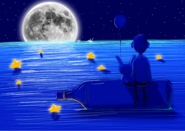 Мальчик на Луне