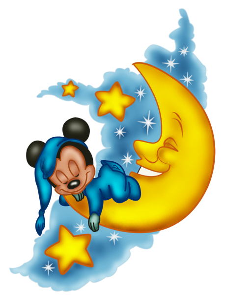Месяц мультяшный