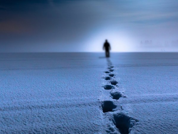 Уходящий человек