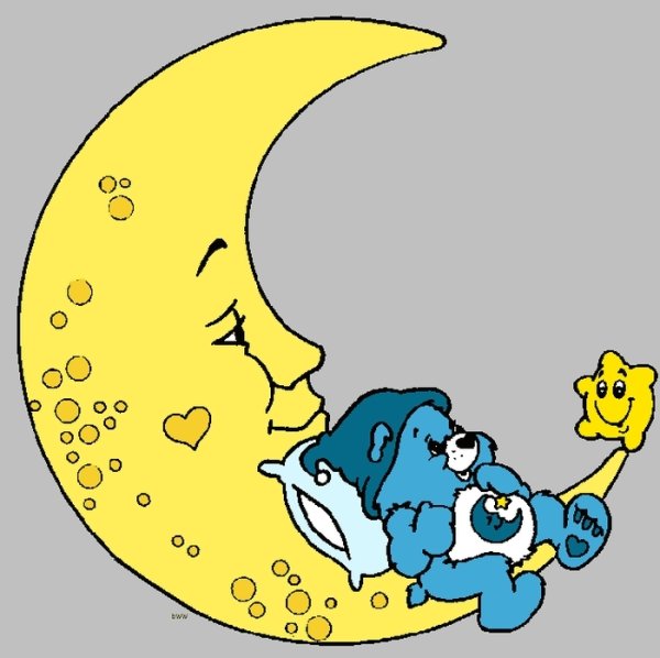 Луна рисунок для детей