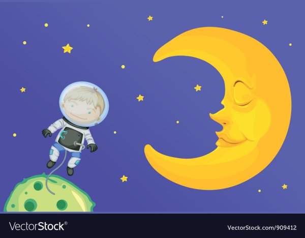 Луна для детей дошкольного возраста