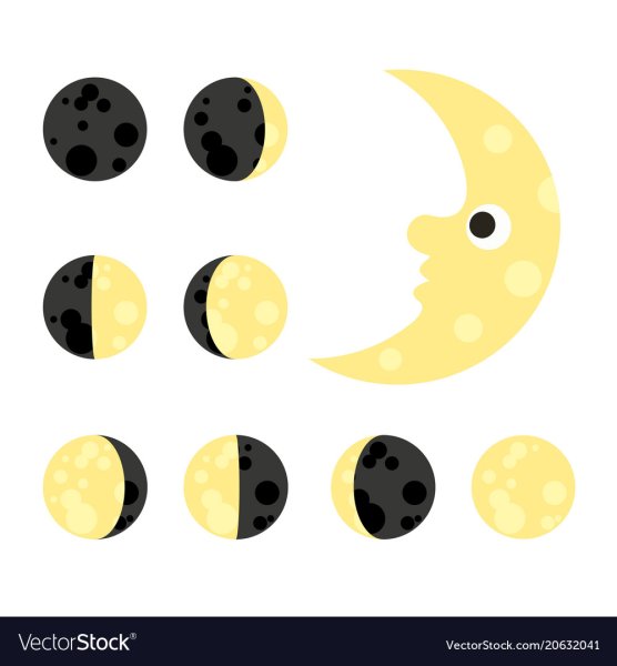 Сказочное изменение Луны