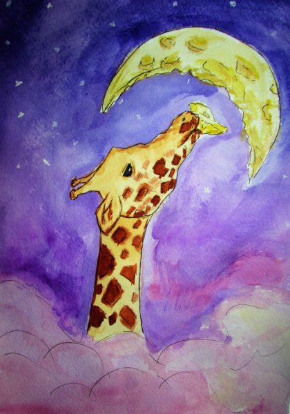 Сказочное изменение облика Луны