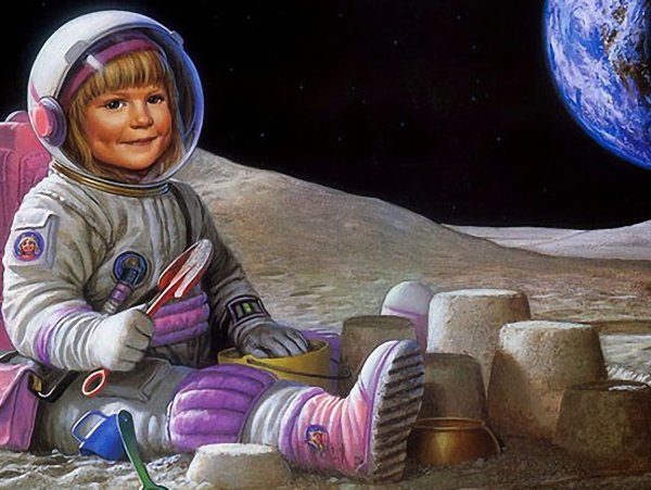 Девочка в скафандре