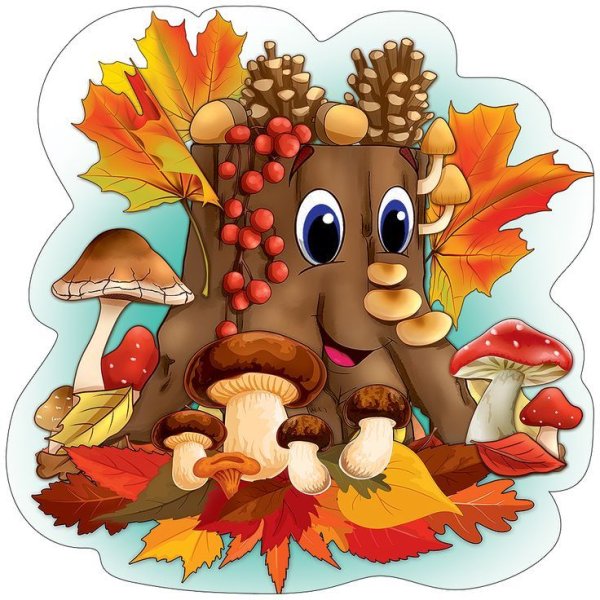 Осенние украшения на скотче